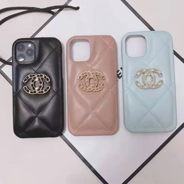 Chanel iPhone 13/13 Pro Case Quilting CC Logo iPhone13 Pro Max Case Brant Chanel iphone12 / 12pro / 11 / 11pro max Protective Cover