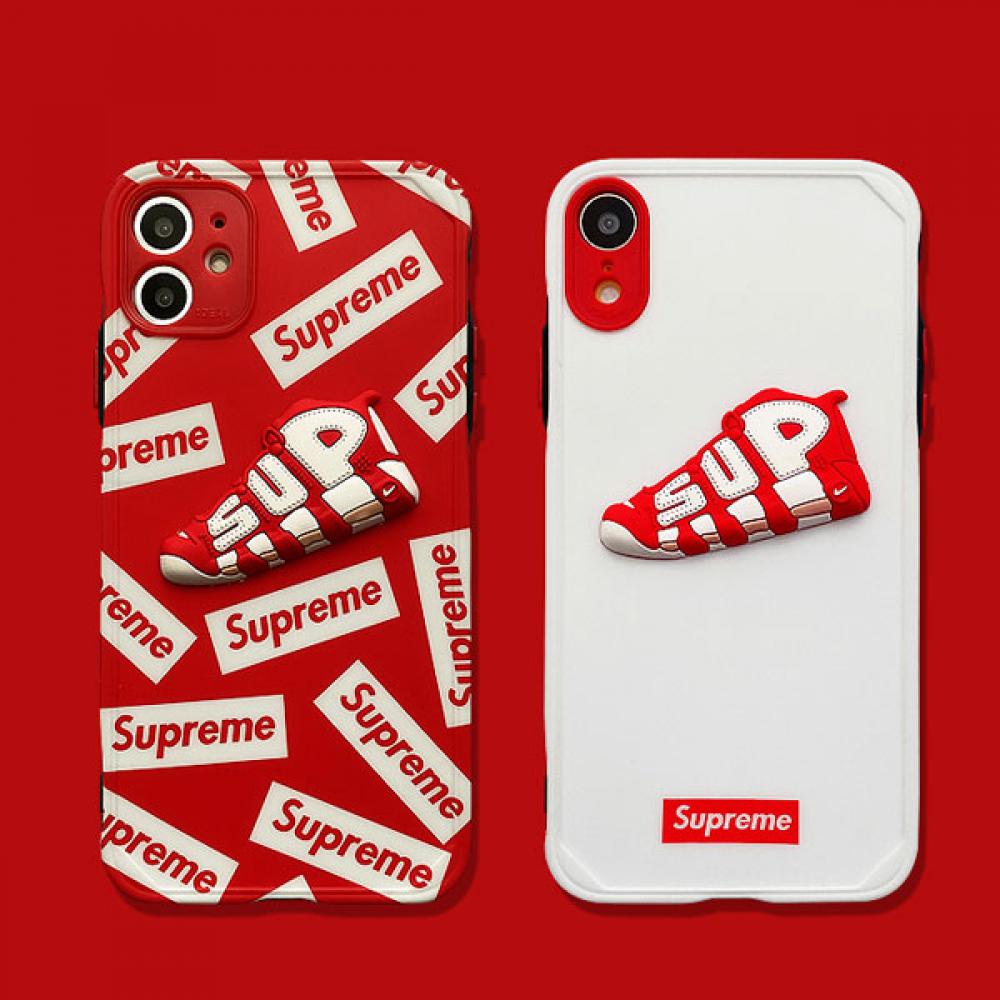 Supreme Iphone 13 12 Pro Case Silicone 3d Red Supreme Iphone 12 11 Pro Max Cover Supre Cover