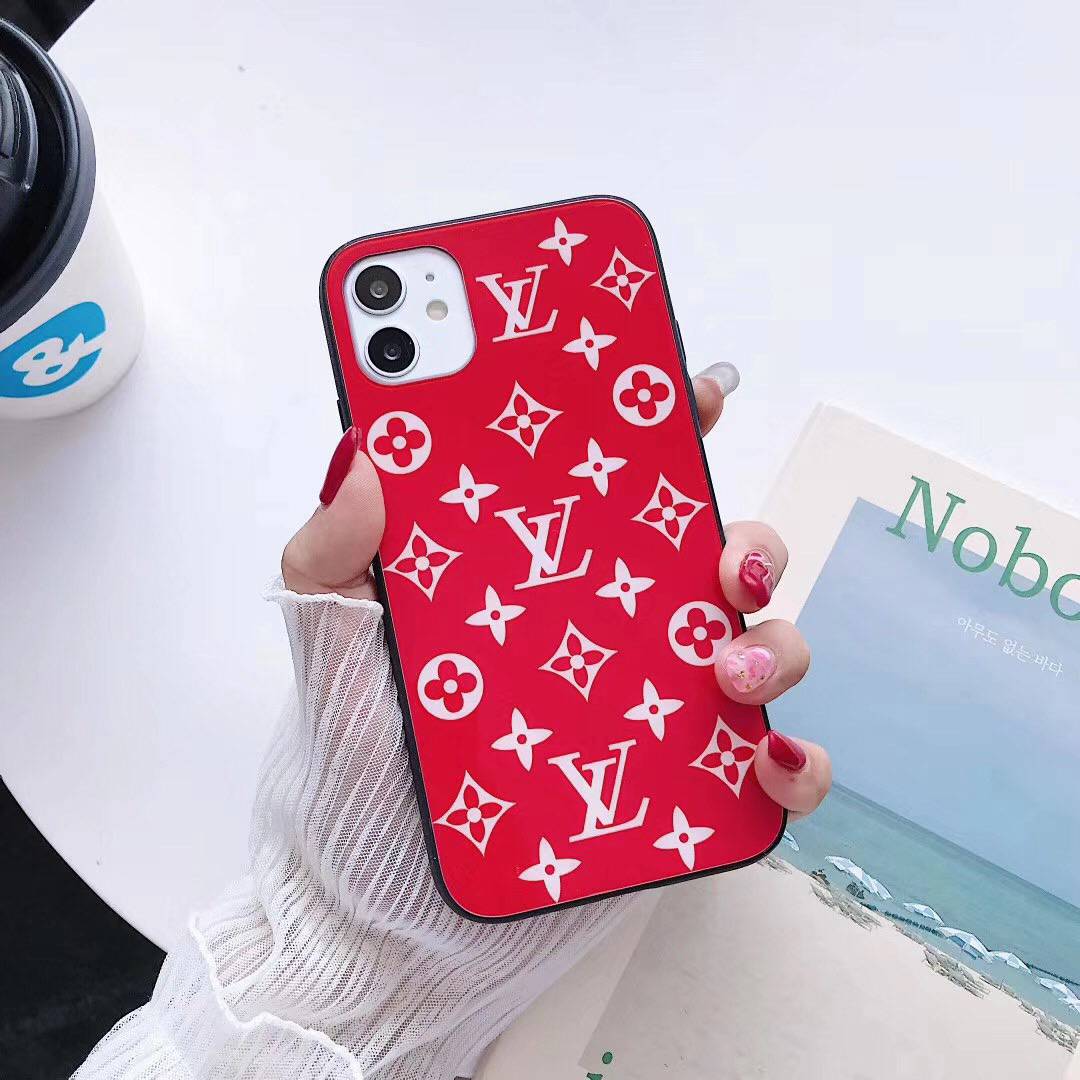 Louis Vuitton iPhone 13 / 13 pro / 12 /12 mini case white LV