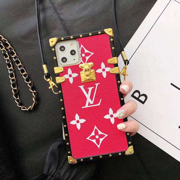 Louis Vuitton Case for iPhone 13 12 Pro Max leather Luxury iphone 13 pro  max 12 11 mini cover case square