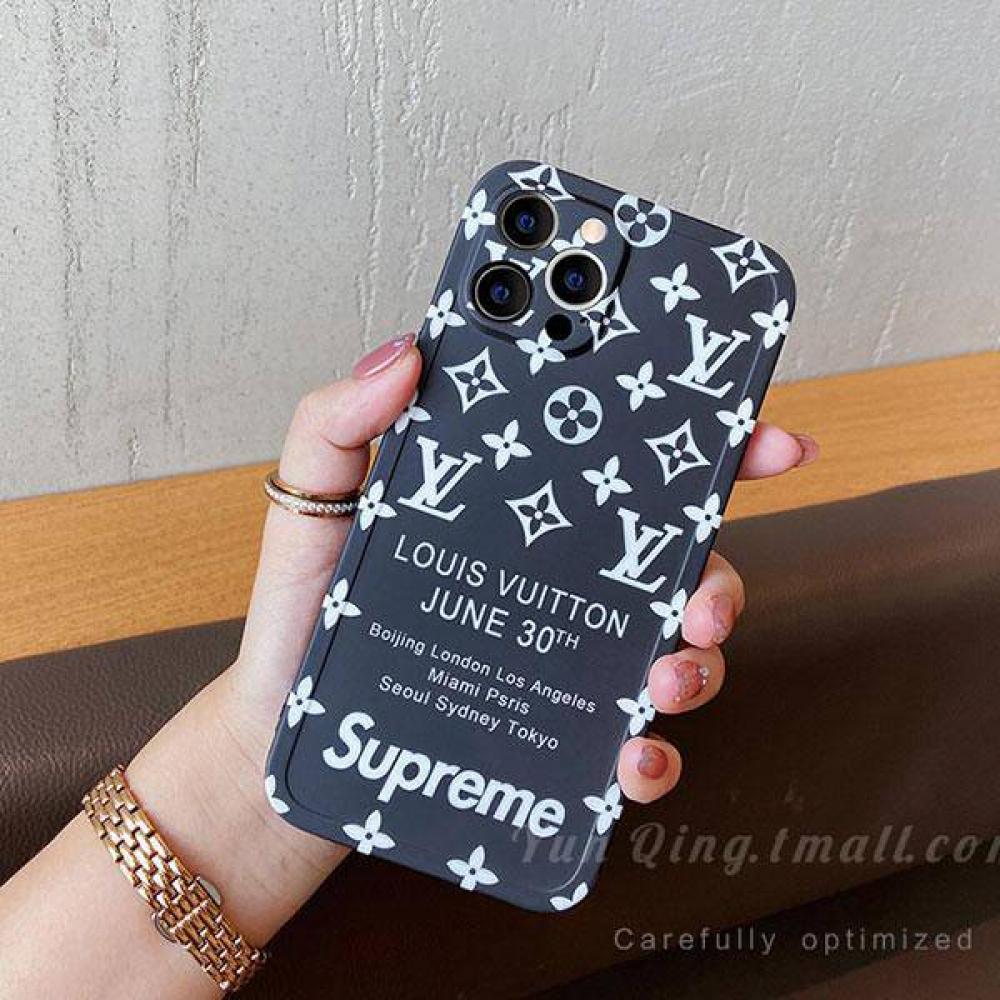 Louis Vuitton Supreme Collaboration iPhone 13 / 12 Pro Max Case