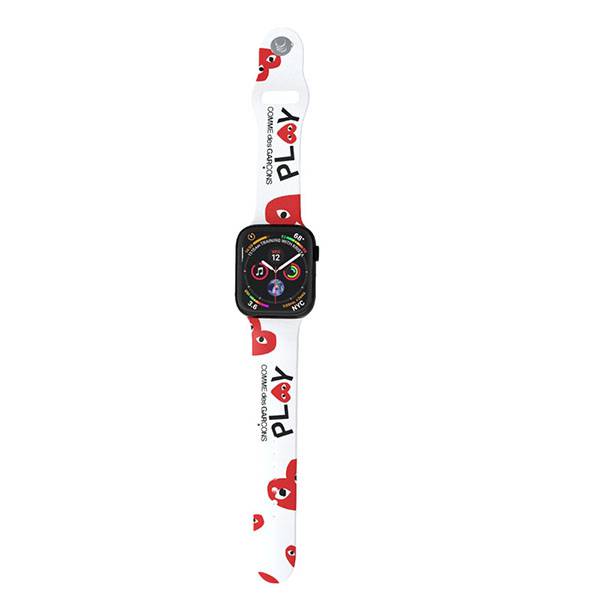 CDG brand style Apple Watch Band 1 2 3 4 5 6 7 SE Ladies' favorite 38mm 40mm 42mm 44mm 41mm 45mm Free shipping | Supre Cover