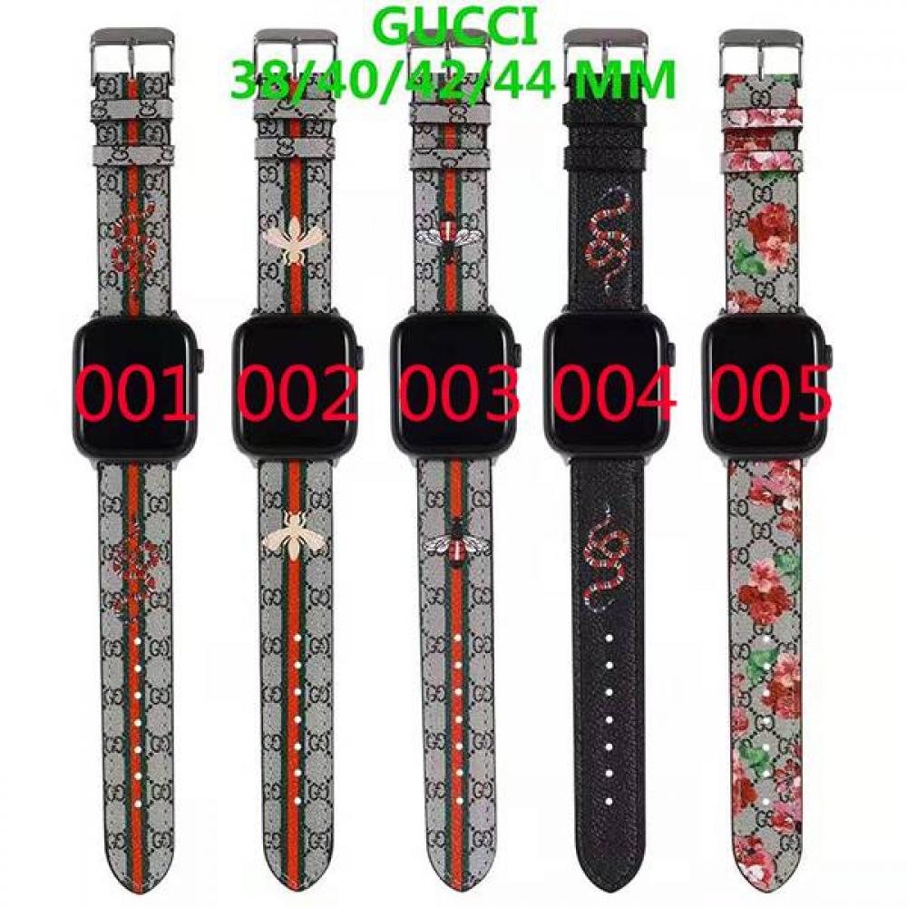 Gucci Apple Watch Band Belt Copy Watch Leather Compatible Ladies Favorite  38MM / 40MM / 42MM / 44MM | Supre Cover