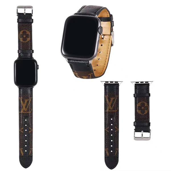LV, apple watch band, 2LV Black, Apple watch straps, Lv Apple watch band,  Series 1, 2, 3 …