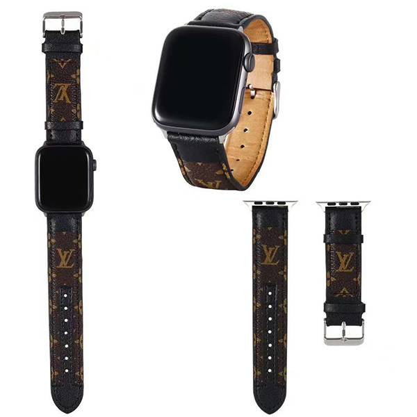 Handmade Louis Vuitton for Apple Watch Series 1,2,3,4,5,6,7,8,Ultra,SE Strap  Band LV15- Limited Edition