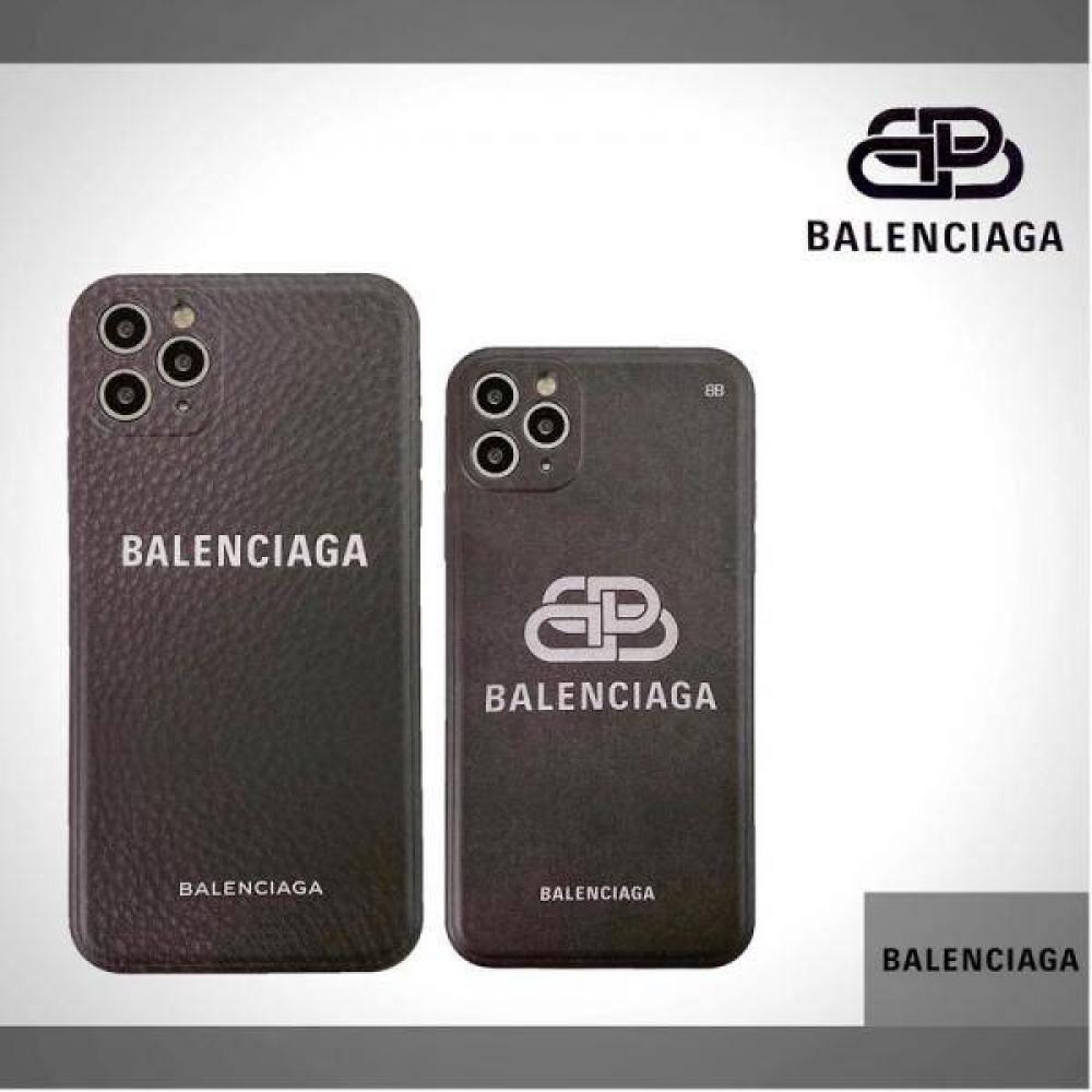 BALENCIAGA iPhone13 case Logo iphone 13 pro / 12 mini cover leather iPhone11 11pro 11pro max smartphone