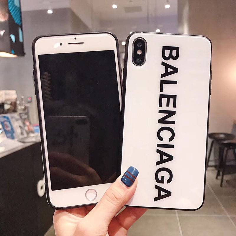 Black Balenciaga iPhone 8 Case
