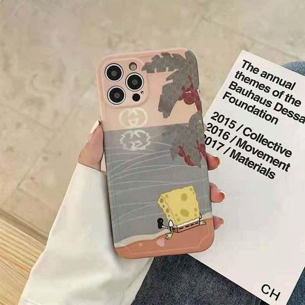 معقول انضباط هيأ  Gucci Louis Vuitton iPhone 13 pro Case Anime Sponge Bob GUCCI LV iphone12  pro max Cover | Supre Cover