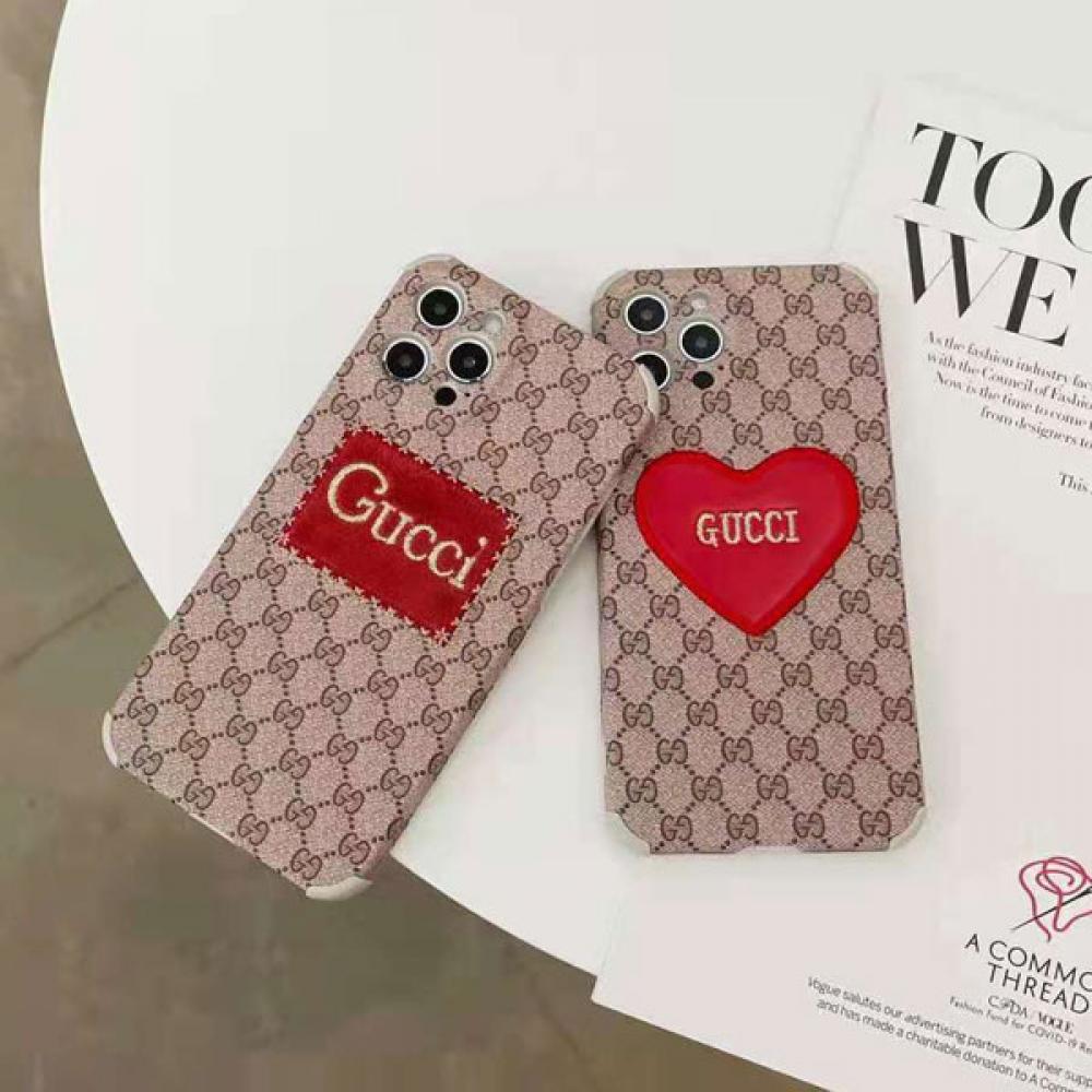 GUCCI iPhone 13 Pro Case Embroidery Logo Gucci iPhone 12 / 12 pro max Cover Carrying Case