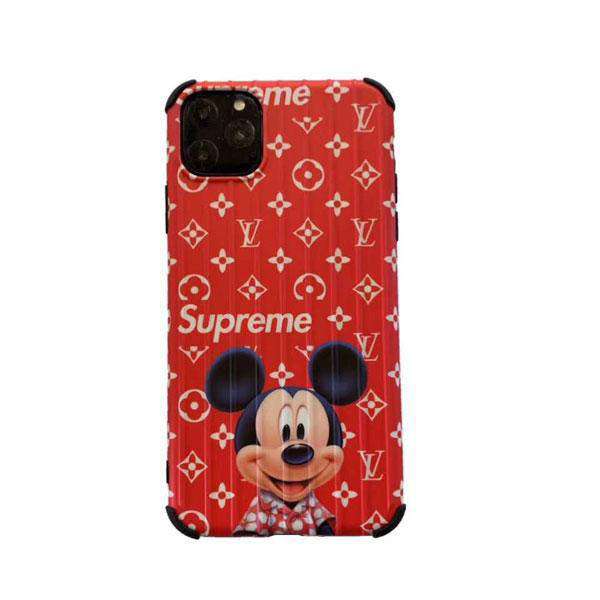 Louis Vuitton & Supreme Logo iPhone 13 Mini Case