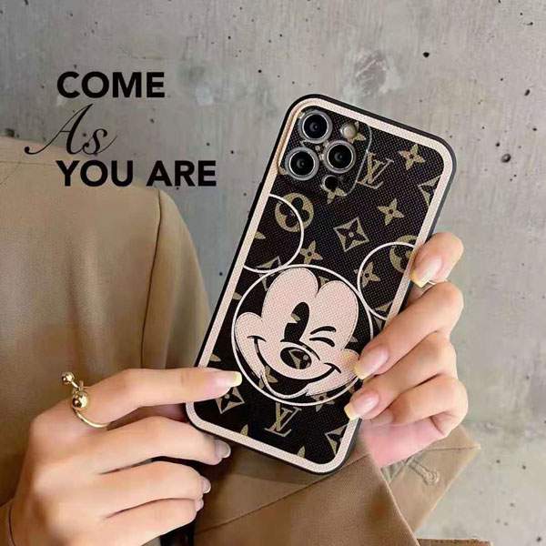 Louis Vuitton Mickey Collaboration iPhone 13 pro max Case LV MICKEY iPhone 13 Pro Case iPhone 12 / 12 pro / 12pro max Cover Cute