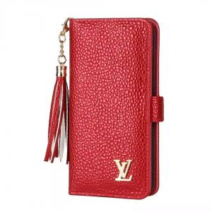 Louis Vuitton Leather Wallet Case For iPhone 13 – Phone Swag