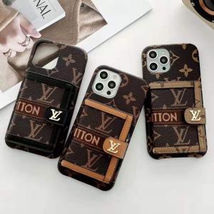 Louis Vuitton iPhone 13/13 Pro Case Leather Brand LV iPhone 13 Pro 