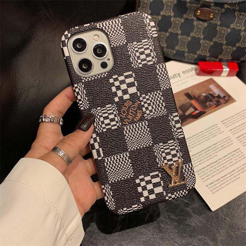 lv iphone case Louis Vuitton Damier Pattern iphone 13 / 13 pro max Case  Stand Function iPhone 13 Pro Protective Cover Brant