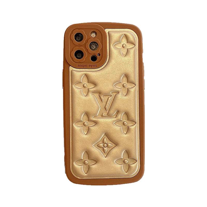 Luxury Genuine Leather Pocket Expensive Louis Vuitton iPhone Case 13 Pro  Max, 3D LV Flower 12 Pro Max iPhone Cases