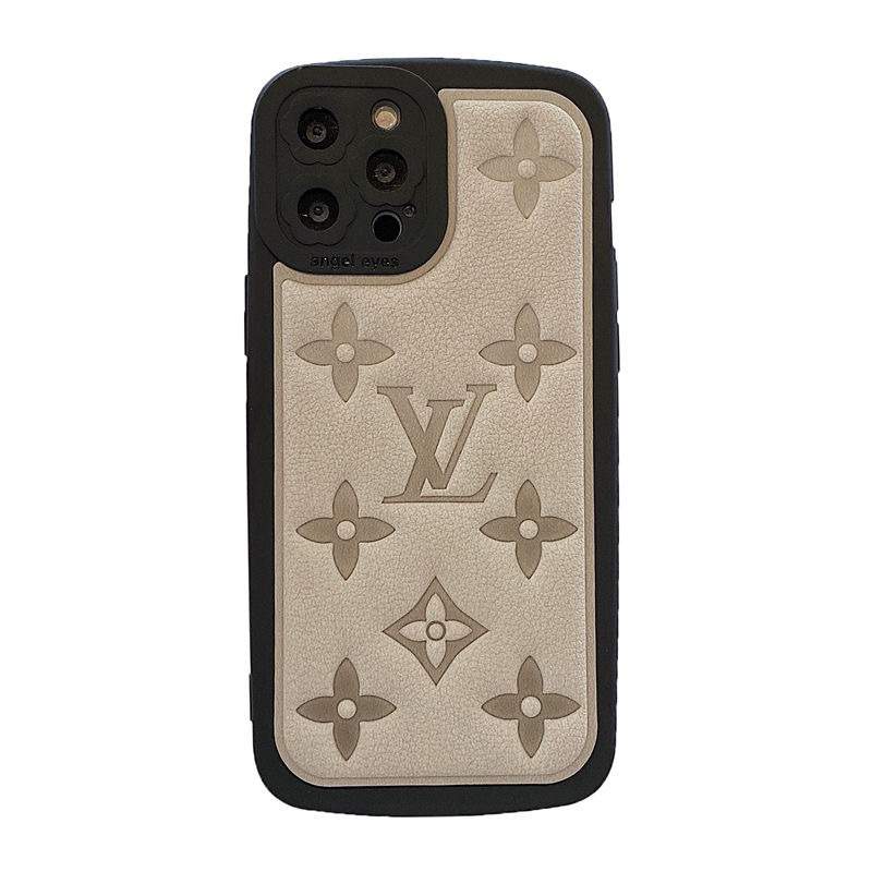 Louis Vuitton Logo Grey iPhone 12 Pro Max Case – javacases