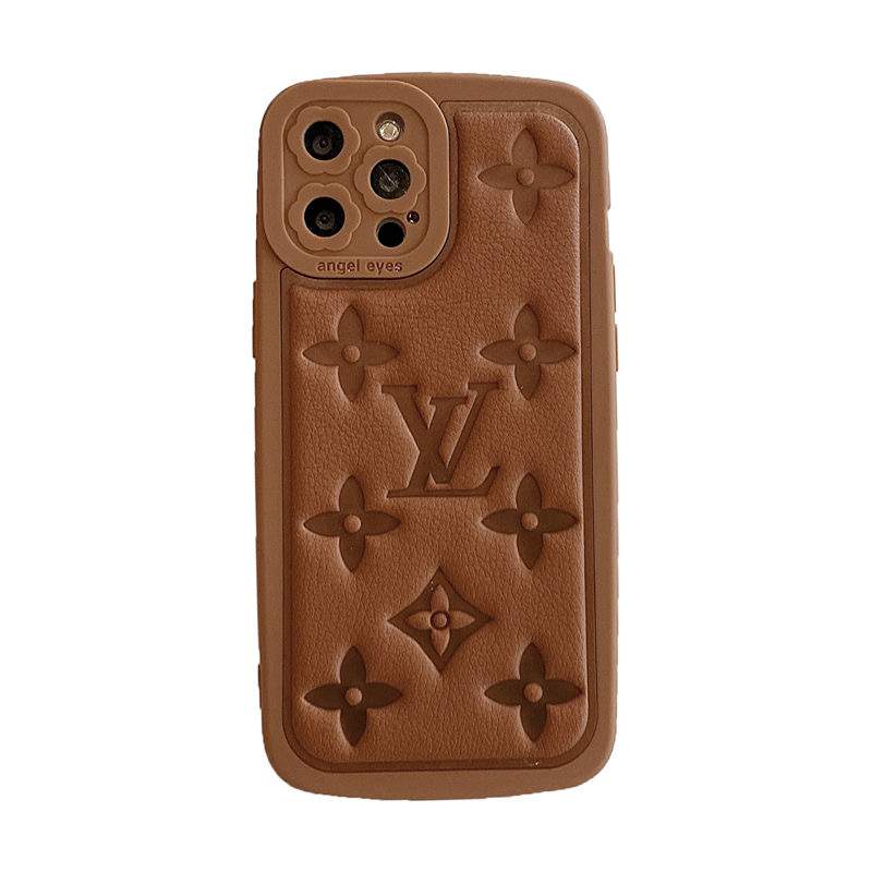 Iphone 13 Pro Max Case Designer Louis Vuitton - Luxury 3d Flower Leather  Soft Case - Aliexpress