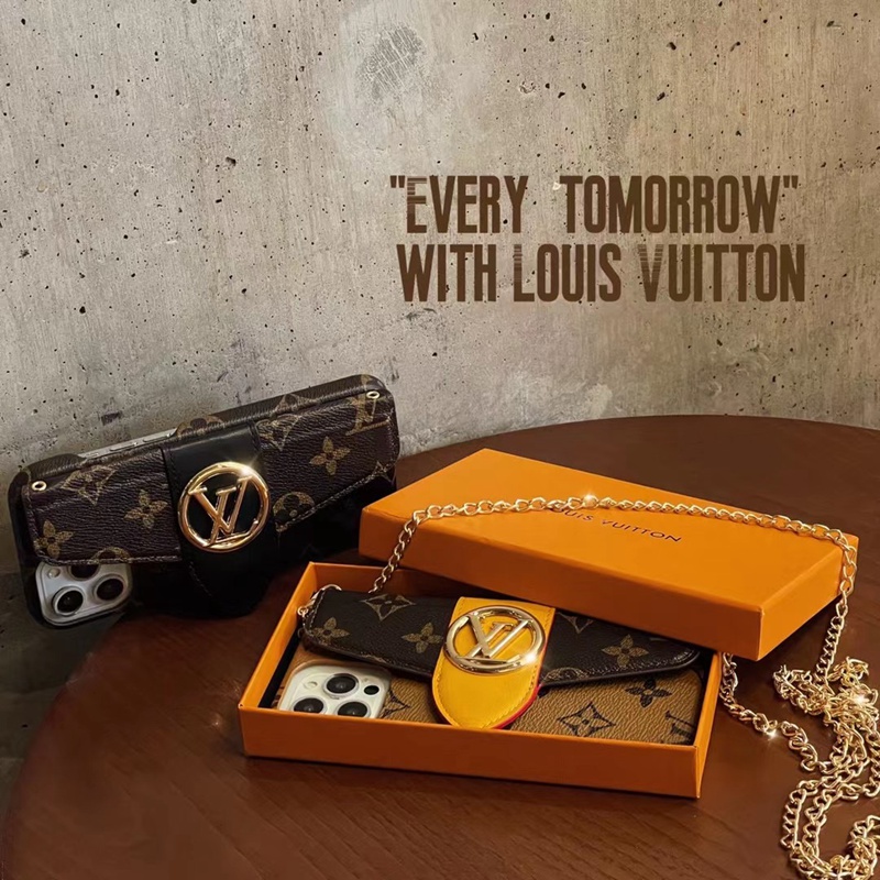 LOUIS VUITTON LV LOGO GOLDEN GRENADE iPhone 14 Pro Max Case Cover