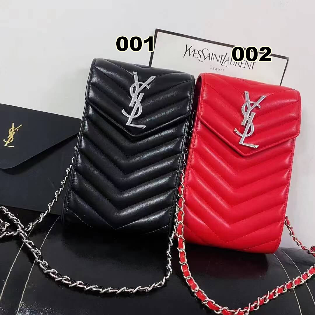 YSL luxury iphone 14/13 pro max case coque hulle